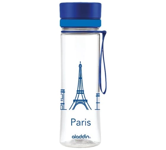 Бутылка Aladdin Aveo Paris, синяя 10-01102-085