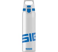Бутылка для воды Sigg Total Clear One, серо-голубая 8633.80