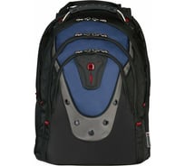 Рюкзак Wenger 17", черный/синий, 37х26х47 см, 23 л 600638