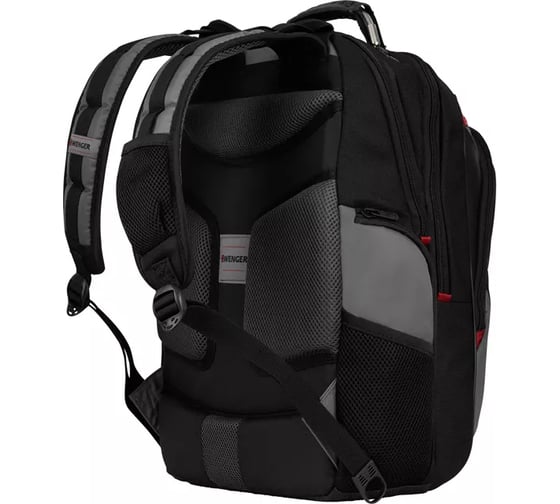 Рюкзак Wenger 17", черный/серый, 37х24х48 см, 25 л 600639