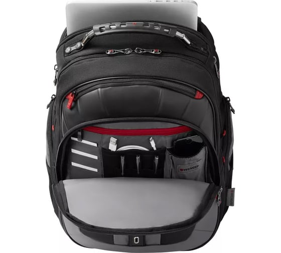 Рюкзак Wenger 17", черный/серый, 37х24х48 см, 25 л 600639
