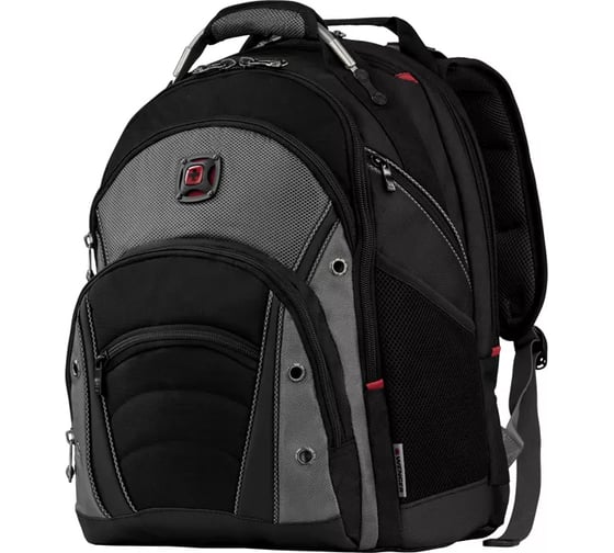 Рюкзак Wenger 16", черный/серый, 36x26x46 см, 26 л 600635 1
