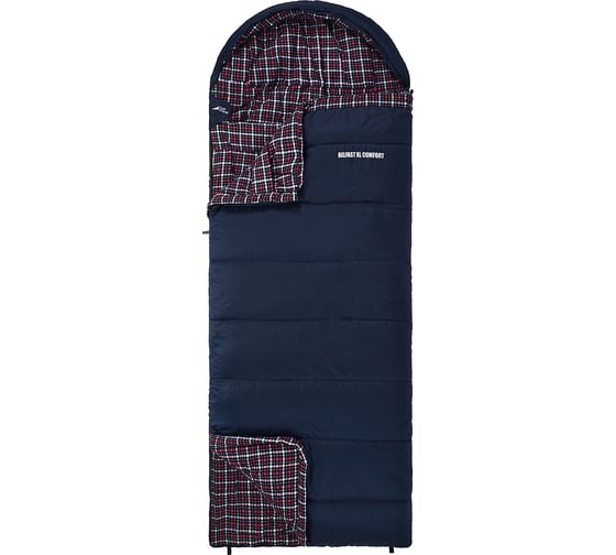 Спальный мешок TREK PLANET Belfast XL Comfort, широкий с фланелью, левая молния, 70394-L