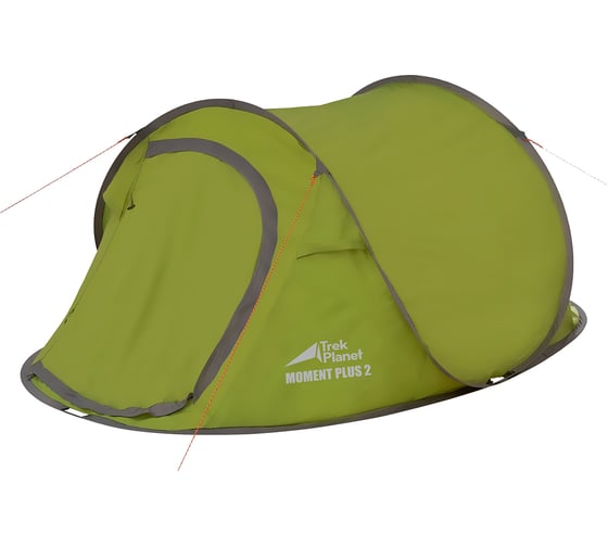 Двухместная палатка TREK PLANET Moment Plus 2, быстросборная  70296