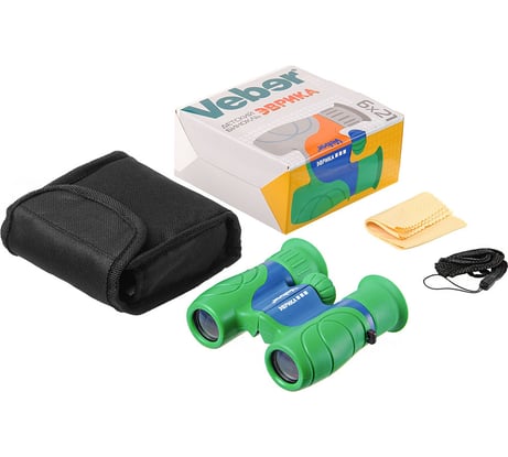Детский бинокль Veber Эврика 6x21 G/B 25520