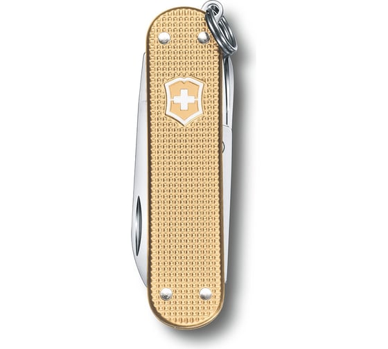 Нож Victorinox Alox Classic 58 мм, 5 функций, золотистый 0.6221.L19