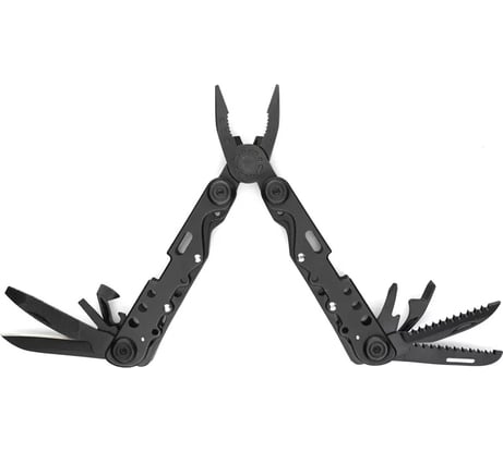 Мультитул Stinger, черный, 13 инструментов, нейлоновый чехол MT-S004B