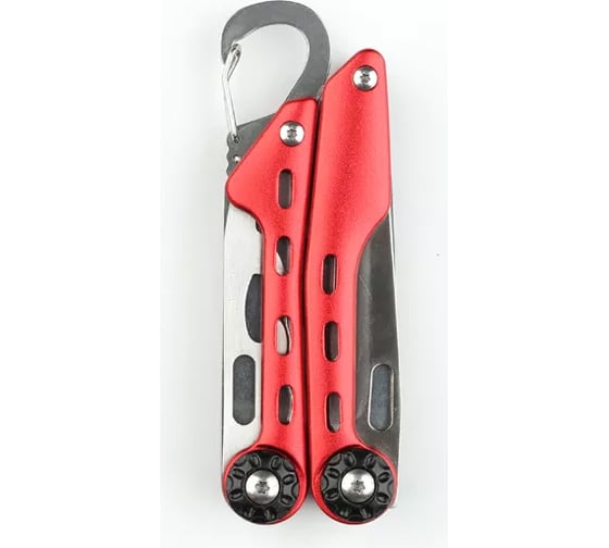 Мультитул Stinger, красный, 10 инструментов, нейлоновый чехол MT-A036