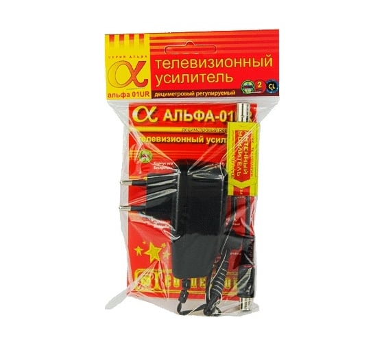 Усилитель Connector Альфа 01 дециметровый регулируемый US-AL01DCMR