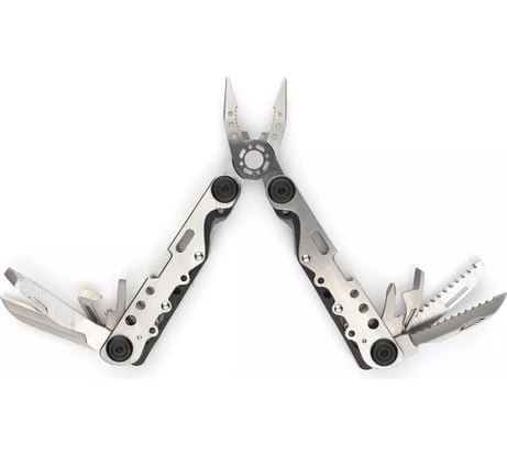 Stinger Мультитул , серебристо-черный, 13 инструментов, нейлоновый чехол MT-S004