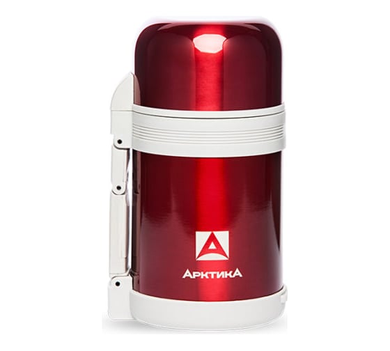Универсальный термос с широким горлом АРКТИКА 202 красный, 0.8л AR202R-0800