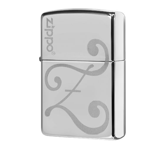 Зажигалка Zippo Classic с покрытием High Polish Chrome, латунь/сталь, серебристая, глянцевая 49167 1