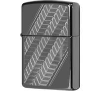 Зажигалка Zippo Classic с покрытием Black Ice, латунь/сталь, чёрная, глянцевая 49166