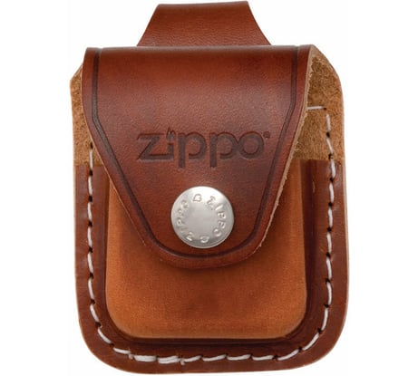 Чехол для зажигалки Zippo LPLB, коричневый, 57х30х75 мм LPLB