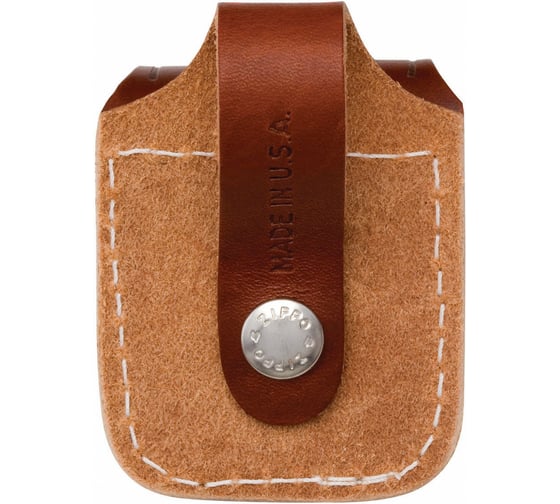 Чехол для зажигалки Zippo LPLB, коричневый, 57х30х75 мм LPLB