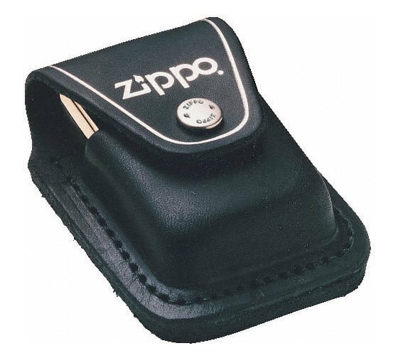 Чехол для зажигалки Zippo LPCBK, черный, 57х30х75 мм LPCBK