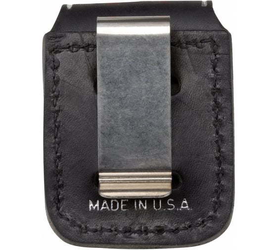 Чехол для зажигалки Zippo LPCBK, черный, 57х30х75 мм LPCBK