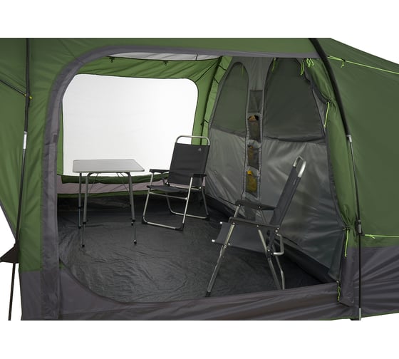 Четырехместная палатка TREK PLANET Siena Lux 4, зеленый 70244