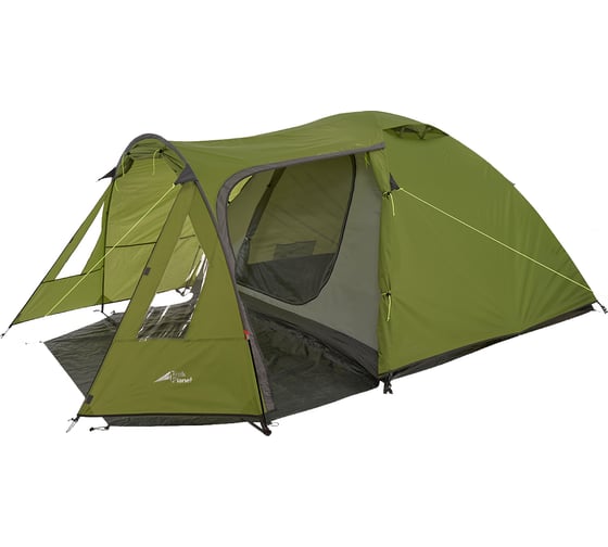 Трехместная палатка TREK PLANET Avola 3, зеленый 70207