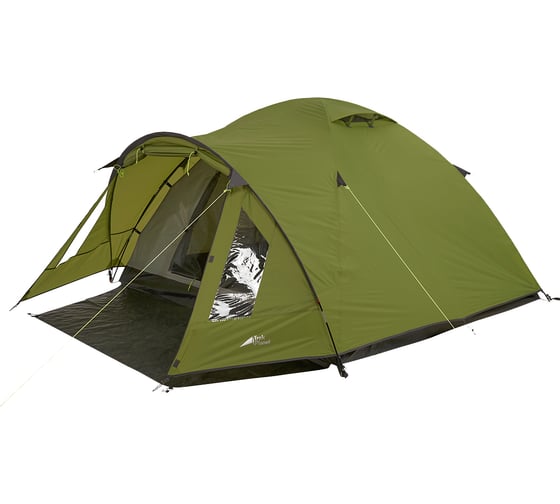 Трехместная палатка TREK PLANET Bergamo 3, зеленый 70205 1