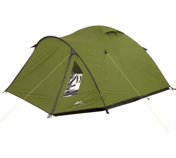 Трехместная палатка TREK PLANET Bergamo 3, зеленый 70205