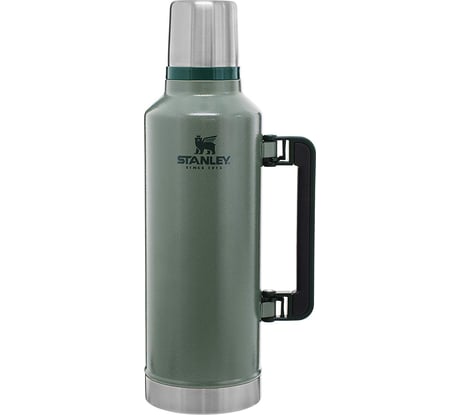 Термос Stanley Classic 2.4 литра, темно-зеленый 10-07935-001