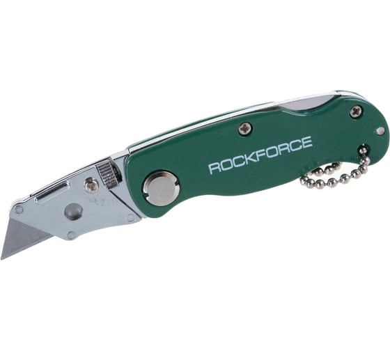 Универсальный складной мини нож ROCKFORCE со сменным лезвием RF-5055P43M(25712)