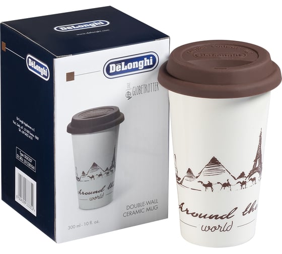 Керамическая термочашка DeLonghi THE GLOBETROTTE 5513281041