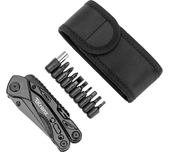 Мультитул KRANZ 10 в 1, 155мм KR-12-4945-2