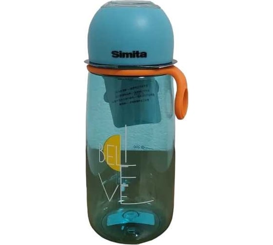Пластиковая детская бутылка с соломинкой SIMITA MSL1009-050A 1009.2857