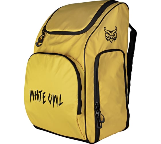 Сумка-рюкзак для ботинок и беговых лыж White Owl SBC_999-566, 50x35x23 см, желтый W113018