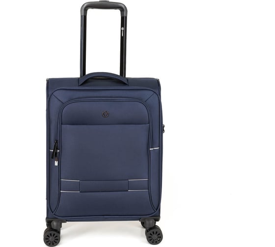 Чемодан Torber Brosno, синий, нейлон 600D, 36,5x20x54 см, 32 л T1901S-Blue
