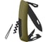 Швейцарский нож Swiza D03 AllBlack 95 мм, 11 функций, темно-зеленый KNI.0033.1050 2