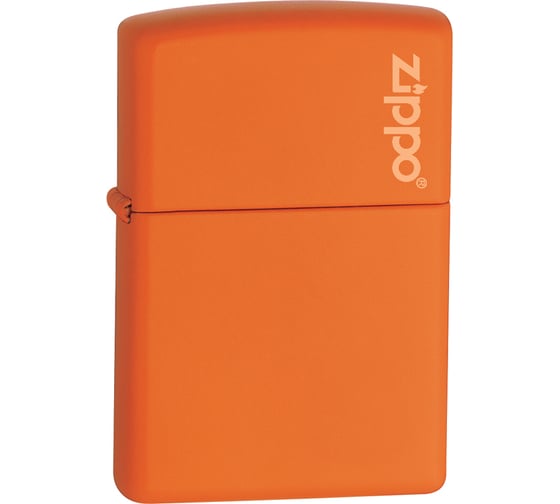 Зажигалка Zippo Orange Matte Logo 231ZL 1