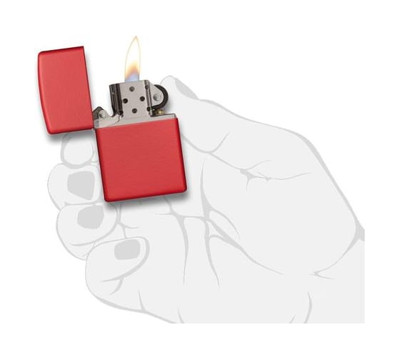 Зажигалка Zippo Red Matte 233