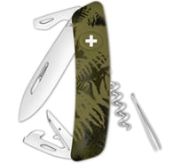 Швейцарский нож Swiza C03 Camouflage 95 мм, 11 функций, хаки KNI.0030.2050