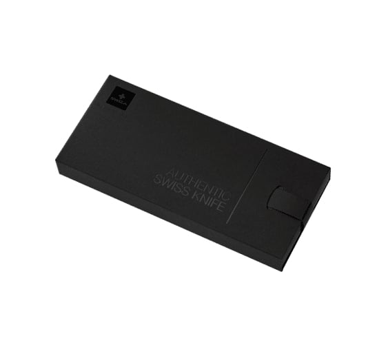 Швейцарский нож Swiza D01 AllBlack 95 мм, 6 функций, красный KNI.0013.1000