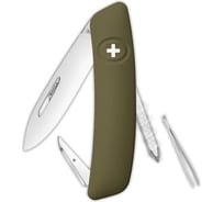 Швейцарский нож Swiza D02 Standard 95 мм, 6 функций, темно-зеленый KNI.0020.1050