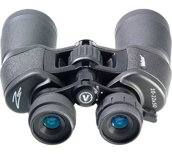 Бинокль Veber ZOOM 10-22x50 черный м22864