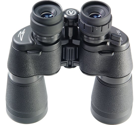 Бинокль Veber ZOOM 10-22x50 черный м22864
