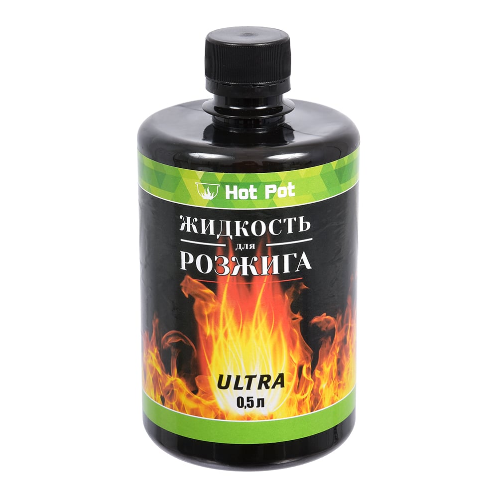 Жидкость для розжига Hot Pot 0.5 л, углеводородная ULTRA 61380 ...