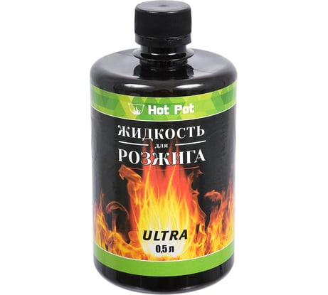 Жидкость для розжига Hot Pot 0.5 л, углеводородная ULTRA 61380