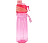 Бутылка для воды FJBOTTLE KJ-PW650 с распылителем, 650 мл, розовая 650.1973