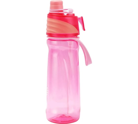 Бутылка для воды FJBOTTLE KJ-PW650 с распылителем, 650 мл, розовая 650.1973 1