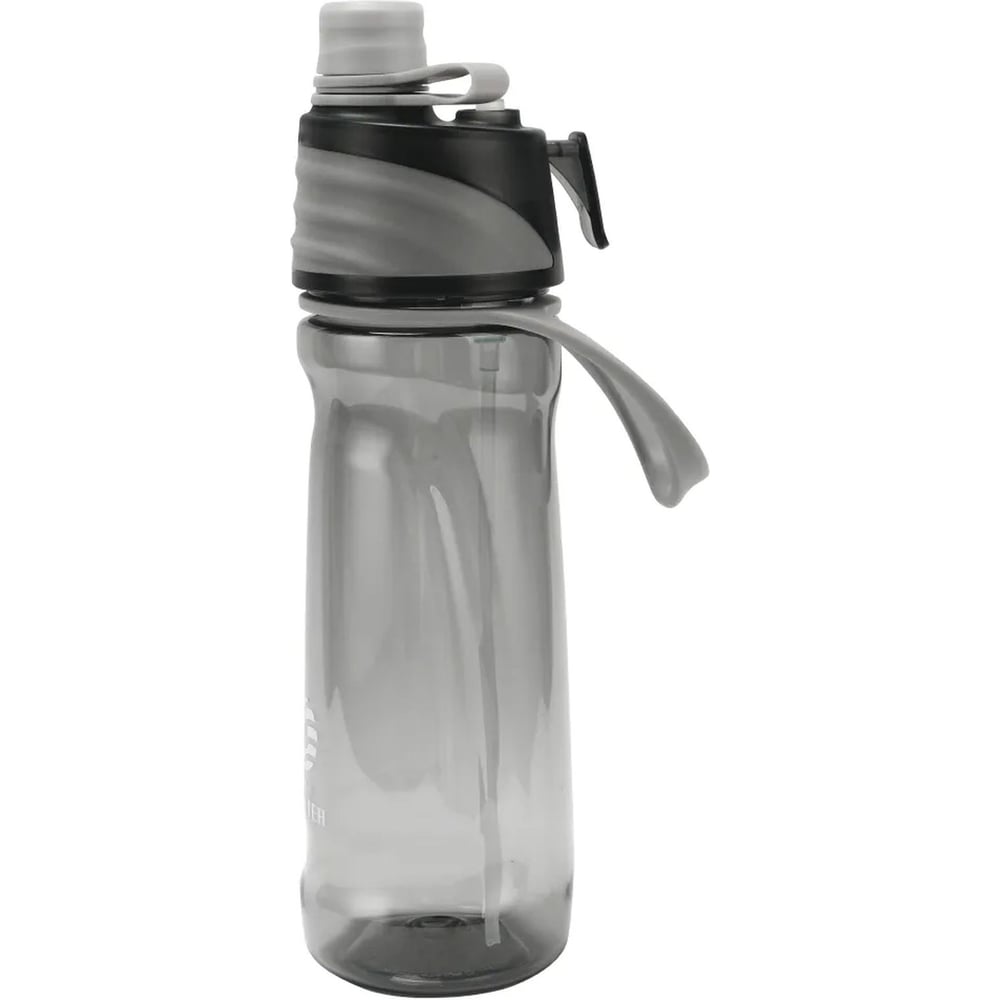 Бутылка для воды FJBOTTLE KJ-PW650 с распылителем, 650 мл, серый 650. ...