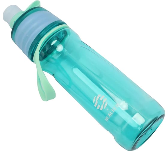 Бутылка для воды FJBOTTLE KJ-PW650 с распылителем, 650 мл, бирюзовая 650.1966