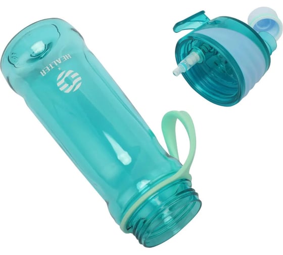 Бутылка для воды FJBOTTLE KJ-PW650 с распылителем, 650 мл, бирюзовая 650.1966