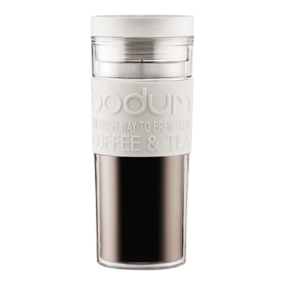 Термокружка Bodum Travel 0.45 л, белая 11685-913 - выгодная цена ...