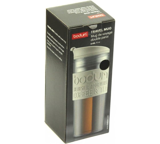 Термокружка Bodum Travel 0.45 л, белая 11101-913
