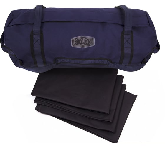 Сумка для кроссфита BELON familia SANDBAG средняя, 58x24 см, синий  СНБ-003-С
